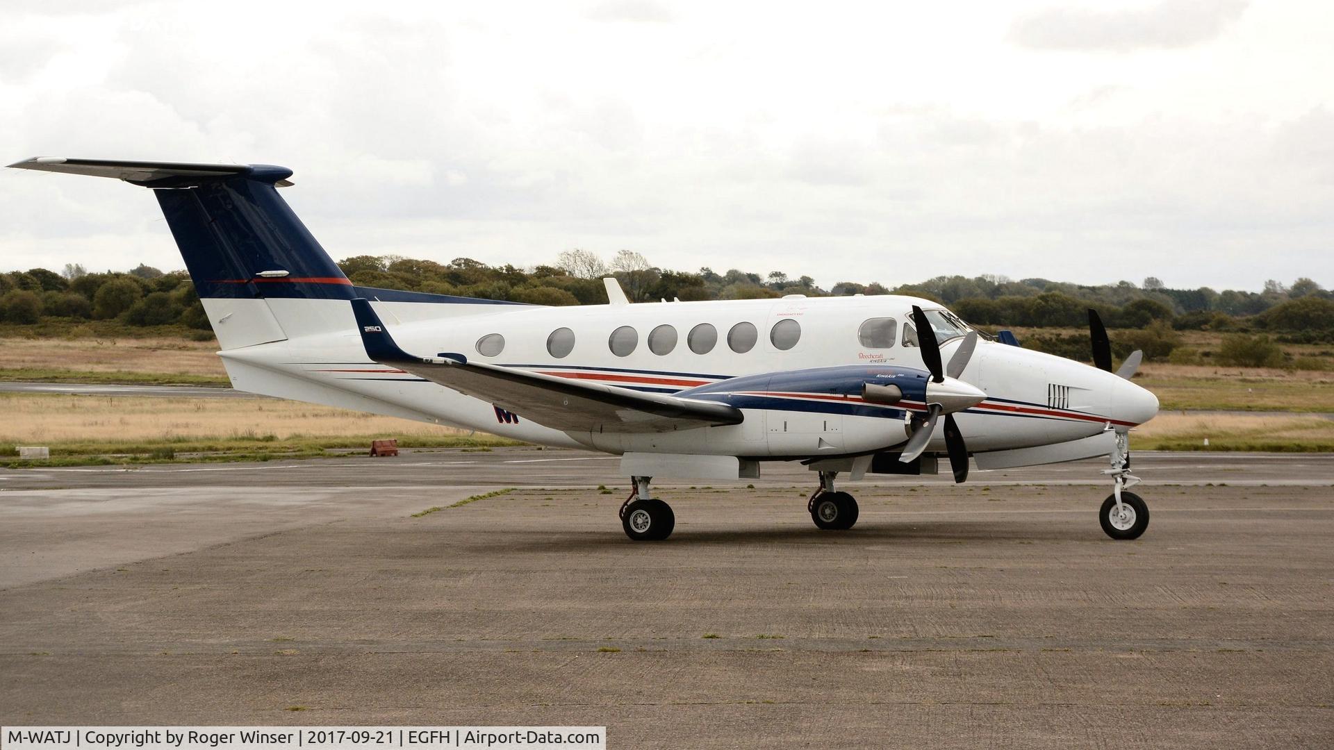 M-WATJ, 2012 Hawker Beechcraft B200GT King Air C/N BY-139, Visiting Beech 250.