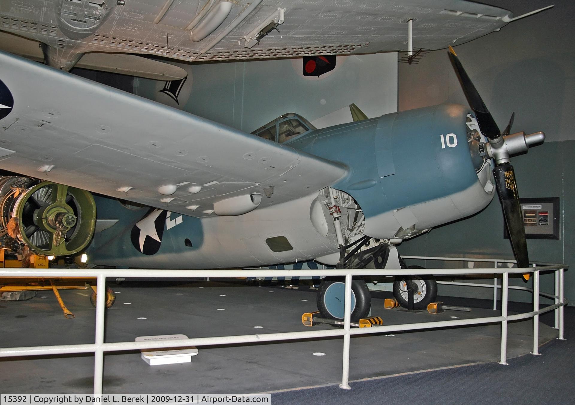 15392, 1943 General Motors (Grumman) FM-1 Wildcat C/N 401, A long-time display at the nation's premier air museum, National Air and Space Museum.
