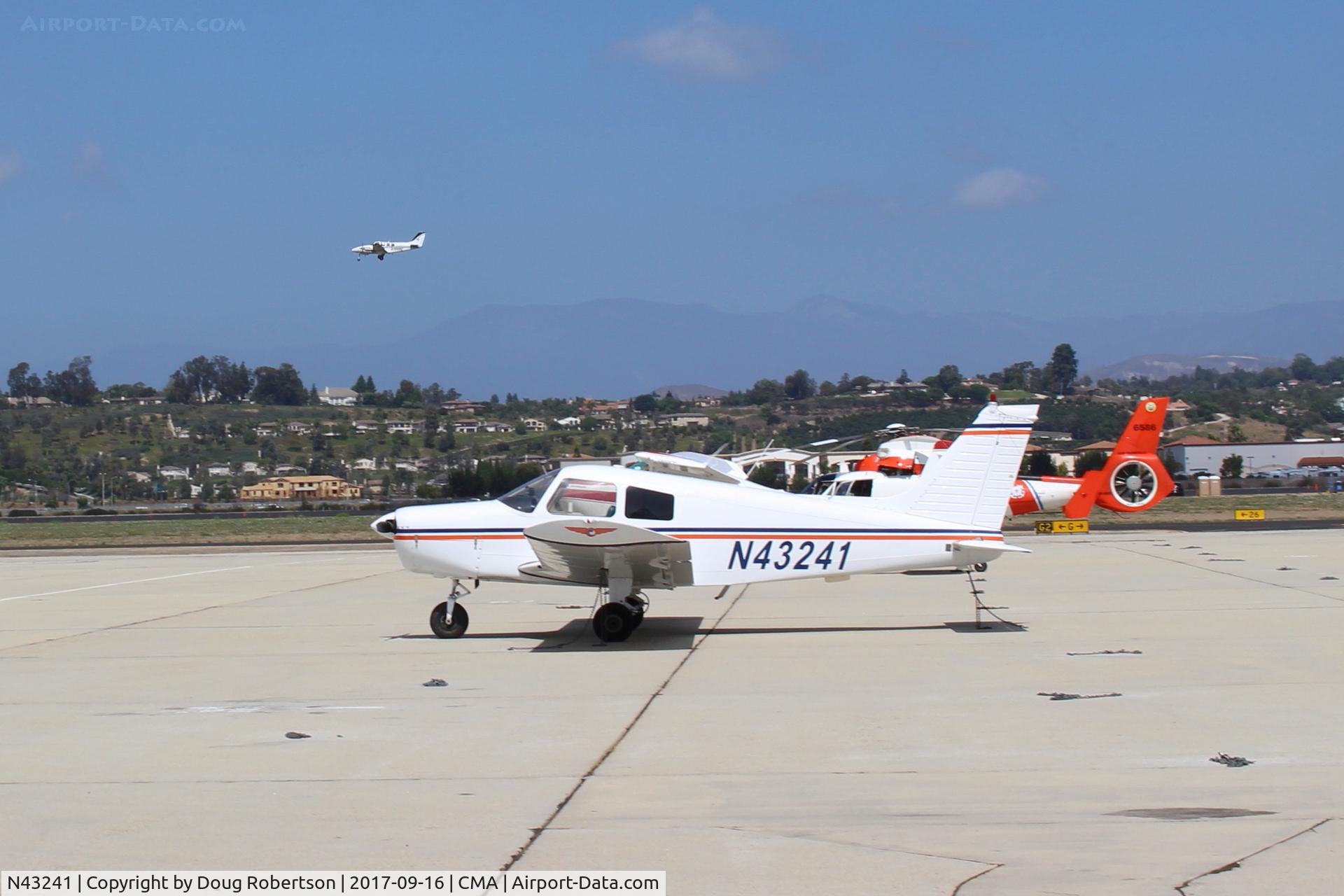 N43241, 1974 Piper PA-28-140 C/N 28-7425349, 1974 Piper PA-28-140, Lycoming O-320-E2A 150 Hp