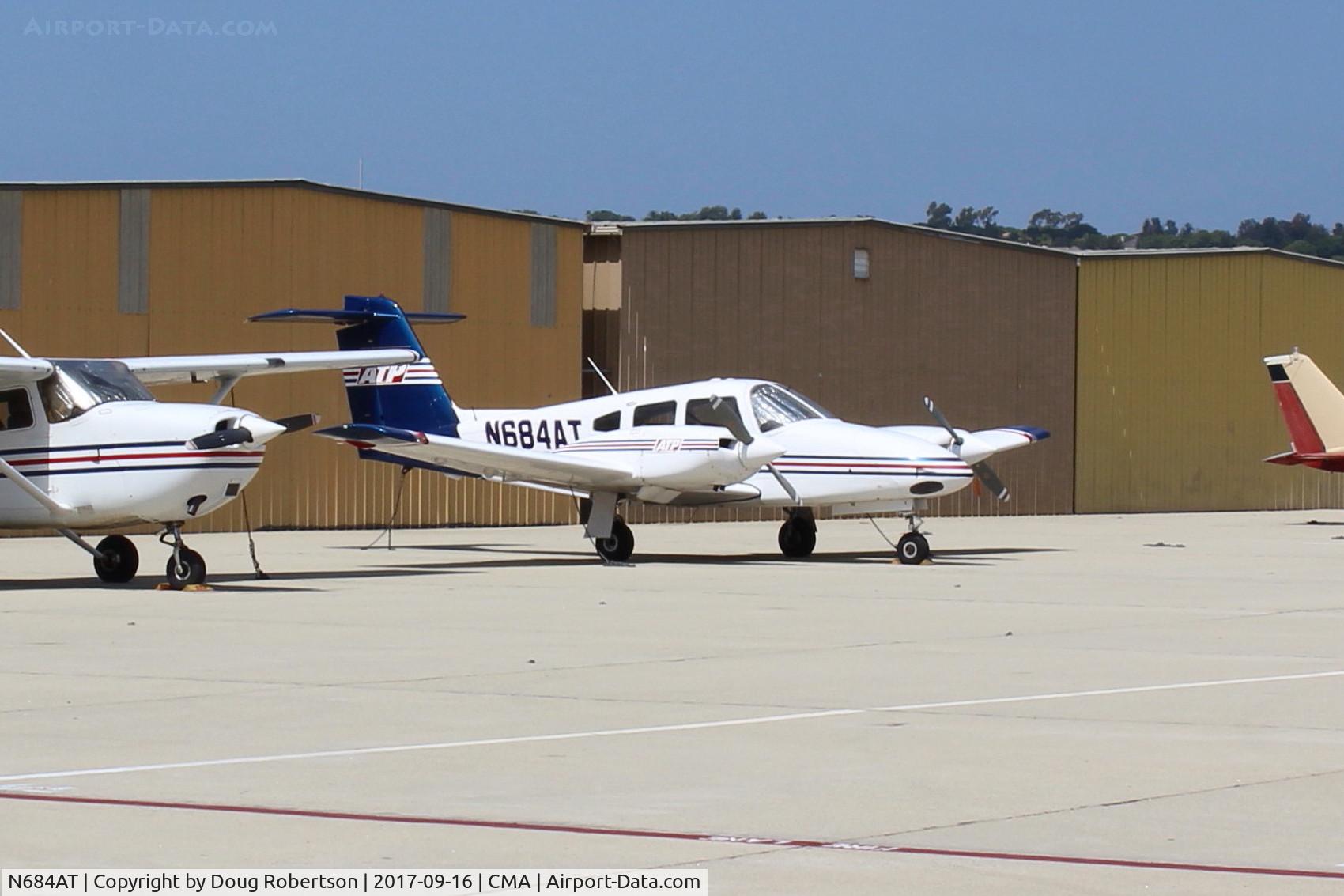 N684AT, 2010 Piper PA-44-180 Seminole C/N 4496287, 2010 PIPER PA-44-180 SEMINOLE, two Lycoming O-360-A1H6 180 Hp each, 4 seats