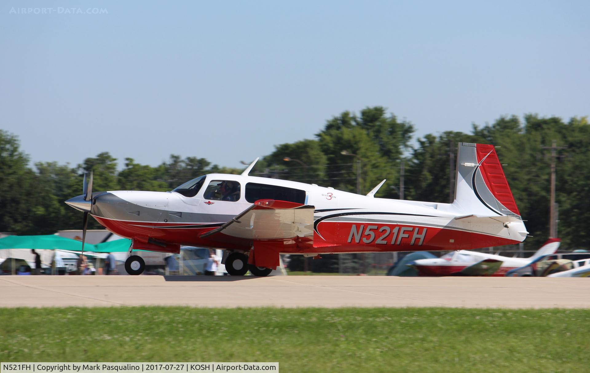 N521FH, 2015 Mooney M20R Ovation C/N 29-0521, Mooney M20R