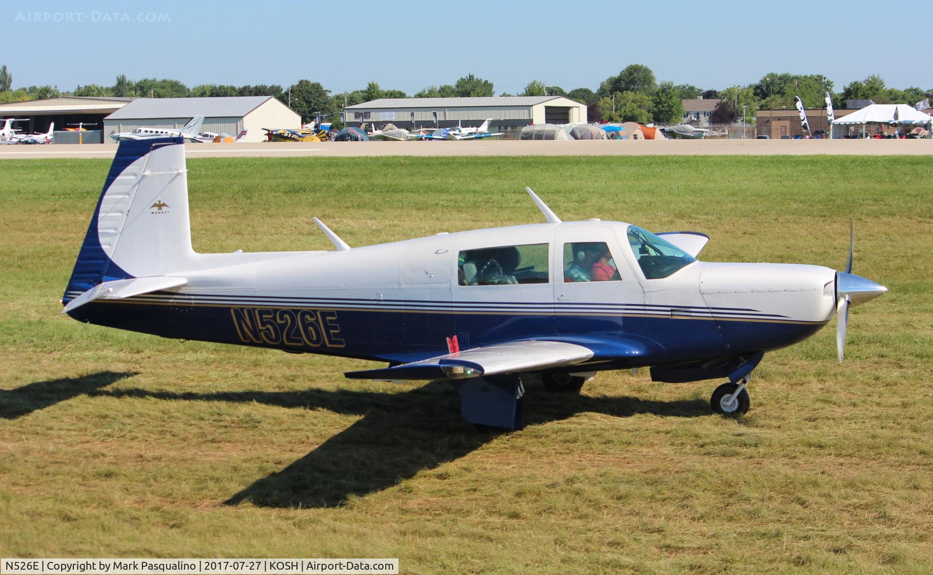 N526E, 1982 Mooney M20K C/N 25-0714, Mooney M20K