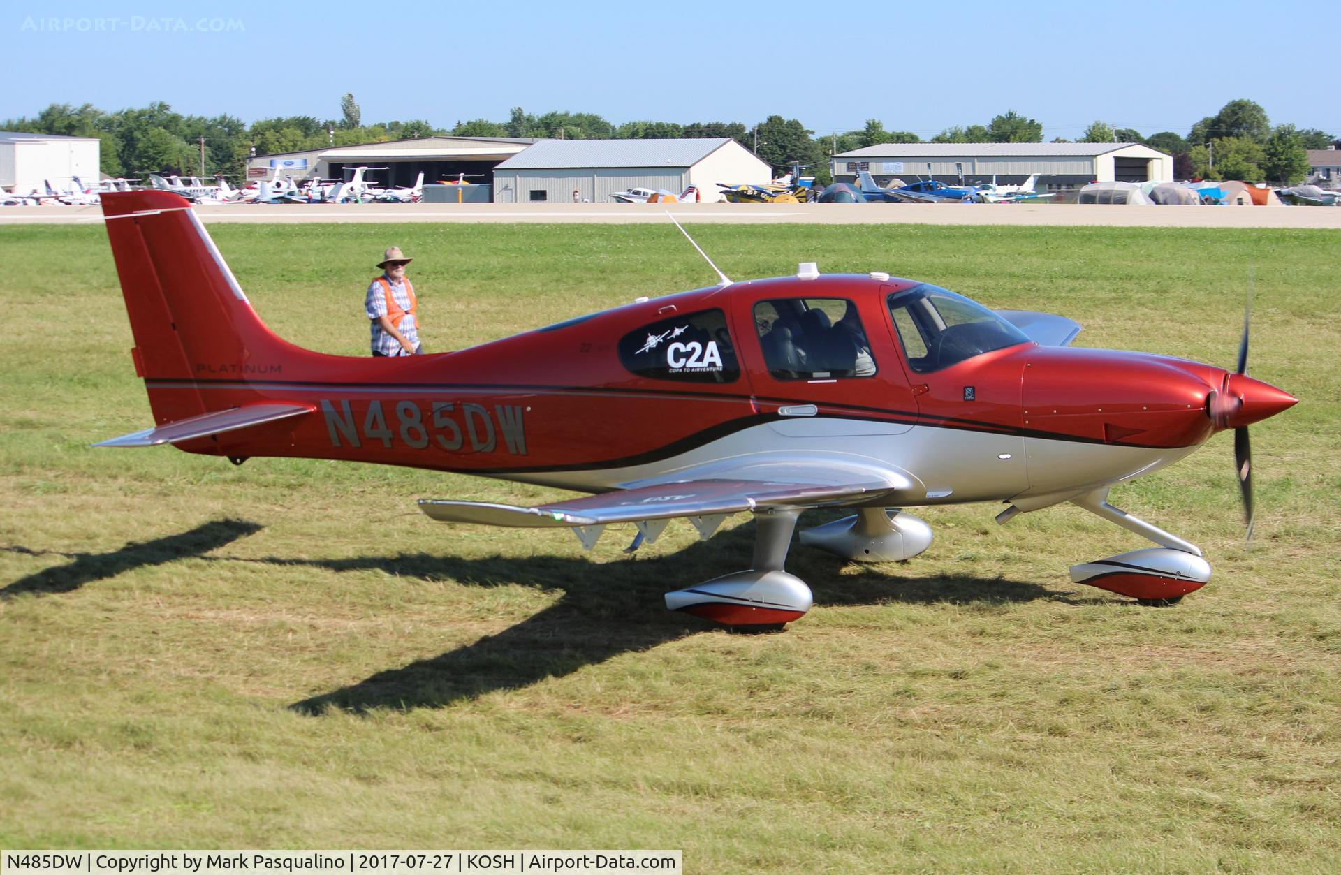 N485DW, 2017 Cirrus SR22 C/N 4473, Cirrus SR22