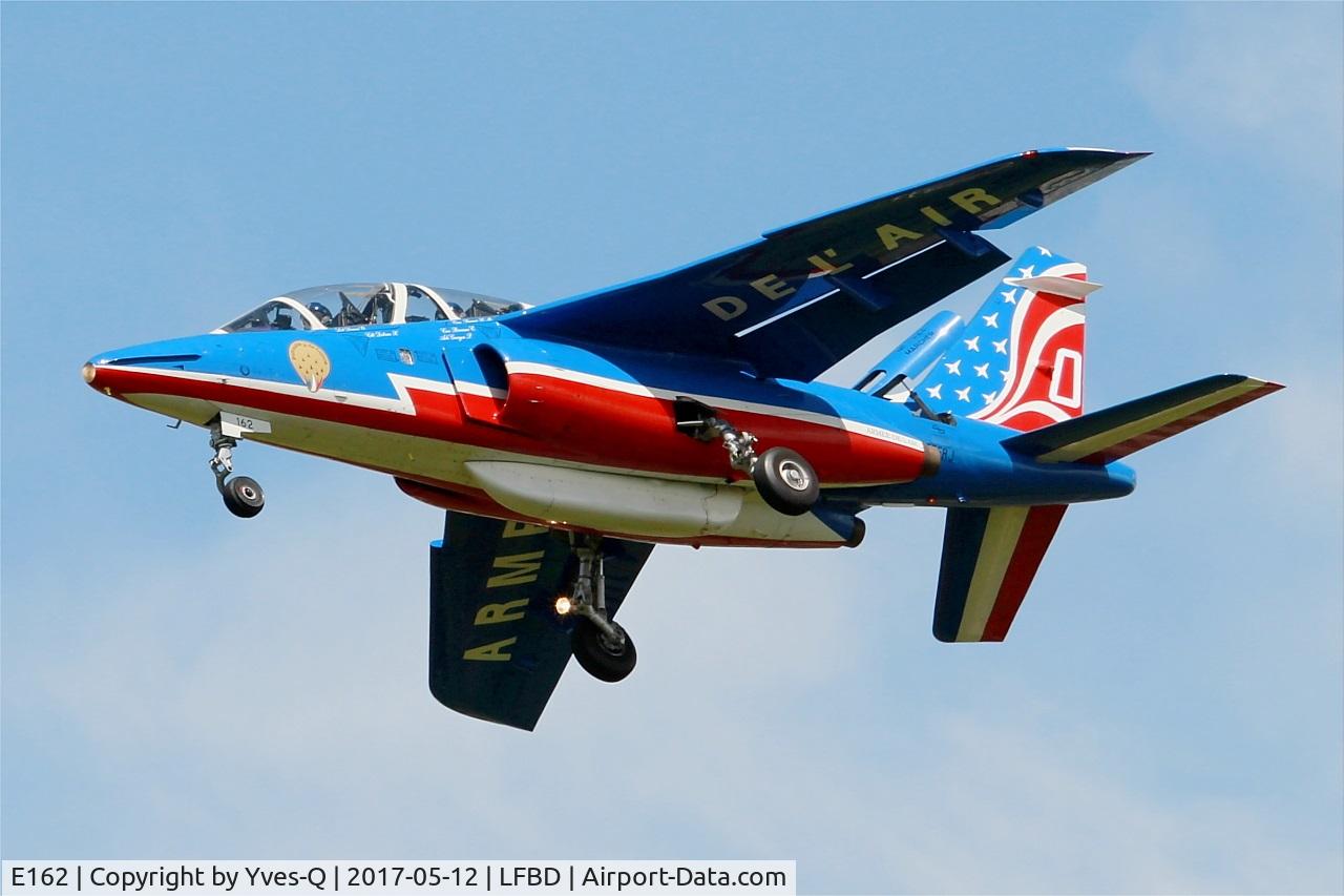 E162, Dassault-Dornier Alpha Jet E C/N E162, Dassault-Dornier Alpha Jet E (F-TERJ), On final rwy 23, Bordeaux-Mérignac Air Base 106 (LFBD-BOD) Open day 2017