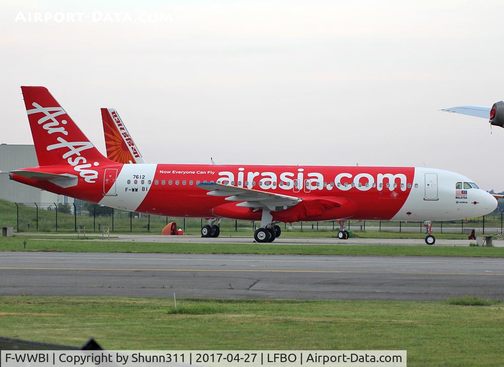 F-WWBI, 2017 Airbus A320-251N C/N 7612, C/n 7612 - To be 9M-AGD