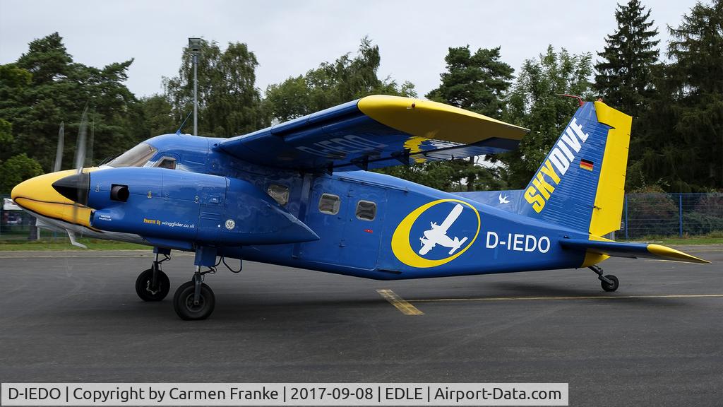 D-IEDO, Dornier Do-28G-92 Skyservant C/N 4134, Do28 on a short visit to the airport of Essen/Mülheim (Germany)