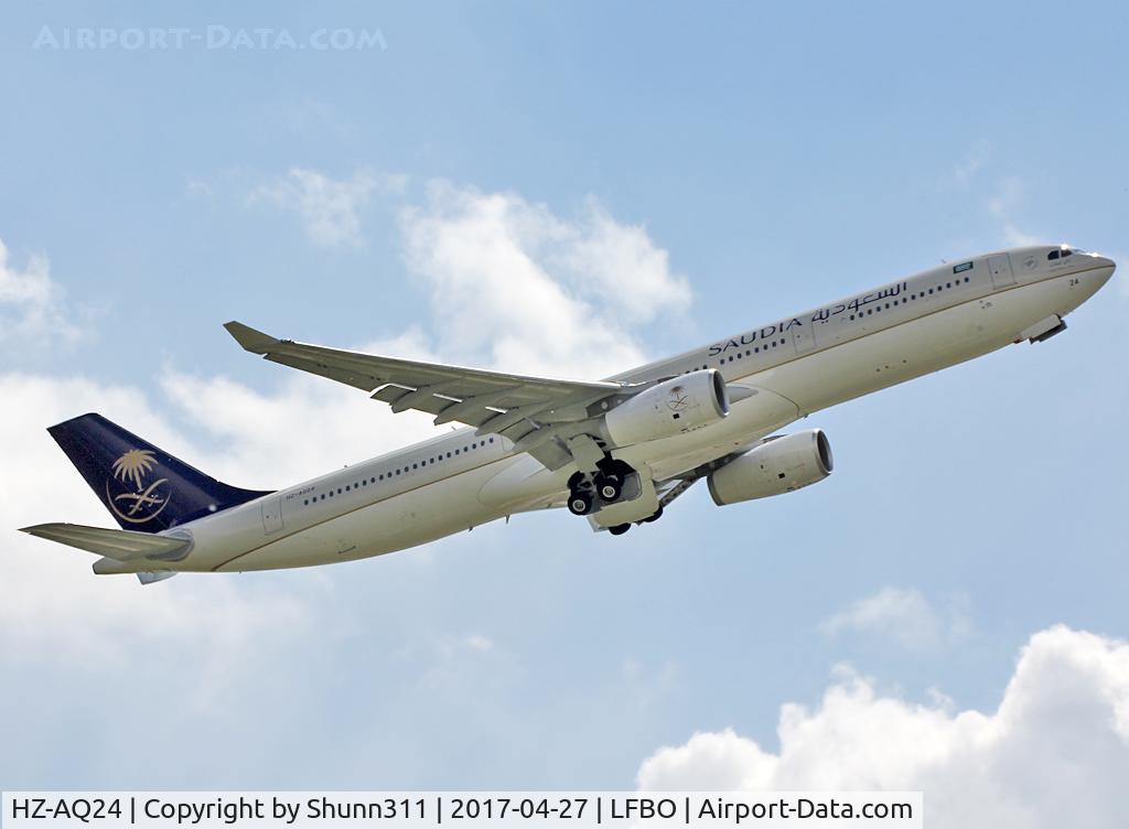 HZ-AQ24, 2017 Airbus A330-343 C/N 1781, Delivery day...