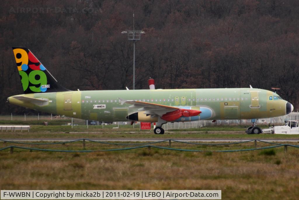 F-WWBN, 2011 Airbus A320-214 C/N 4639, Taxiing