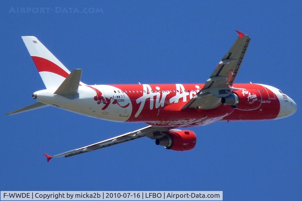F-WWDE, 2010 Airbus A320-216 C/N 4386, In flight