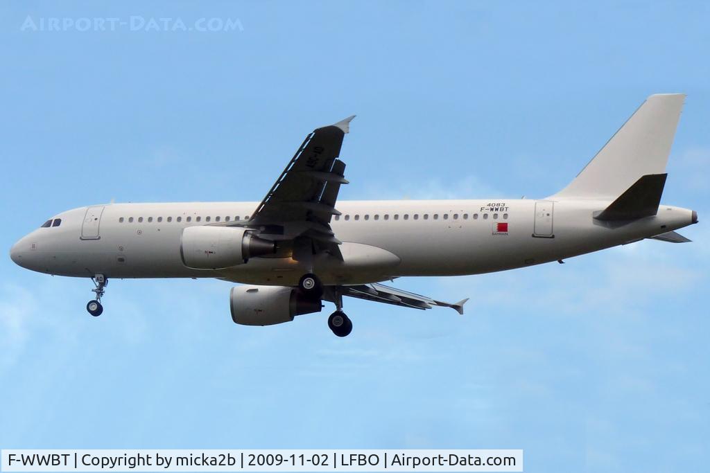 F-WWBT, 2009 Airbus A320-214 C/N 4083, Landing