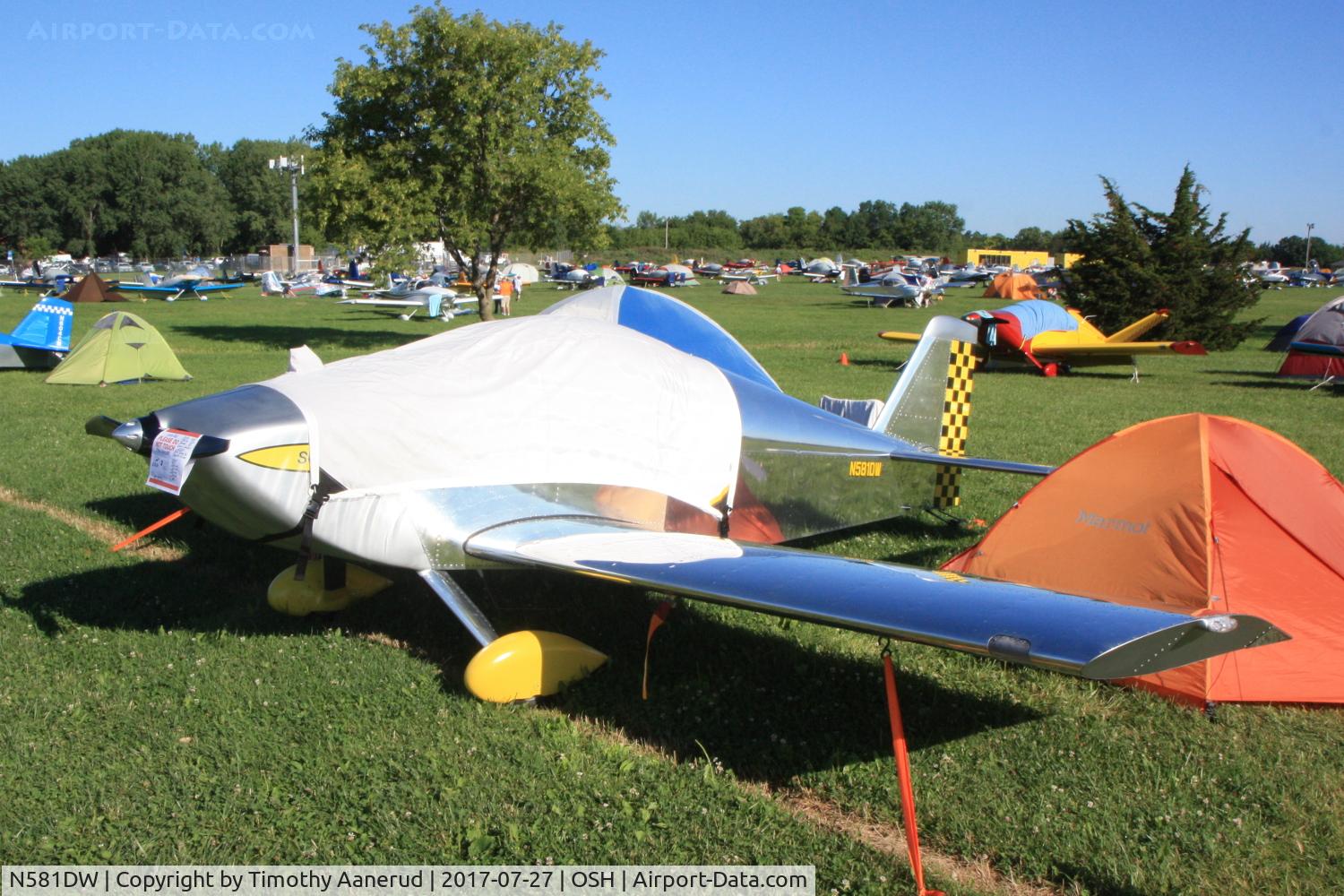N581DW, 2015 Sonex Sonex C/N 1153, 2015 SONEX AIRCRAFT LLC SONEX, c/n: 1153