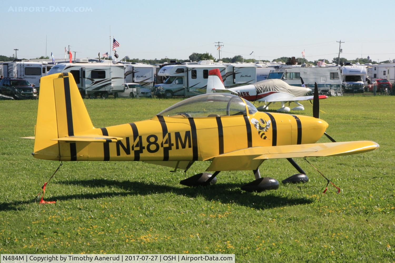 N484M, 2009 Van's RV-8A C/N 82643, 2009 Vans RV-8A, c/n: 82643
