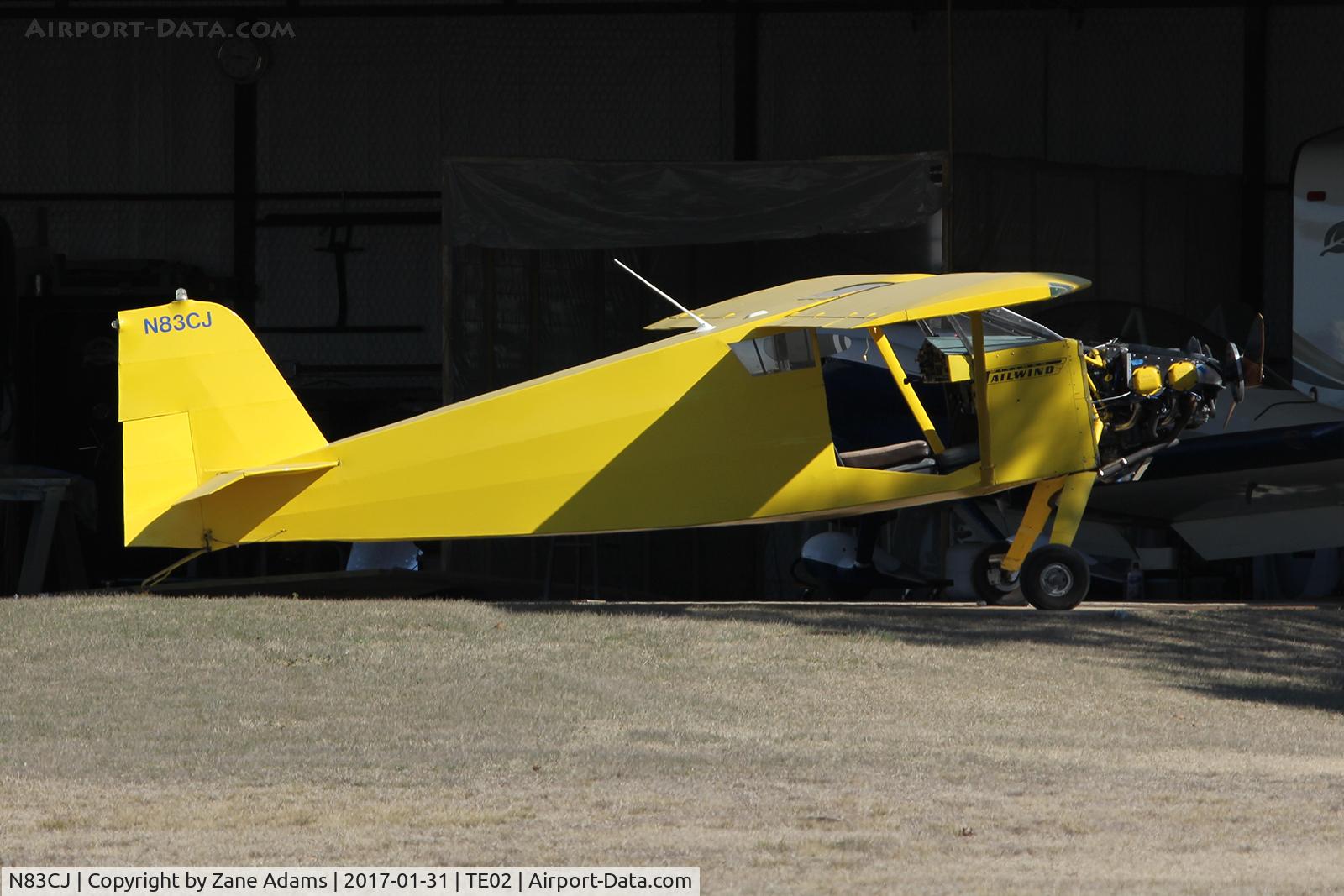 N83CJ, 1994 Wittman W-8 Tailwind C/N 682, At Aresti Airport