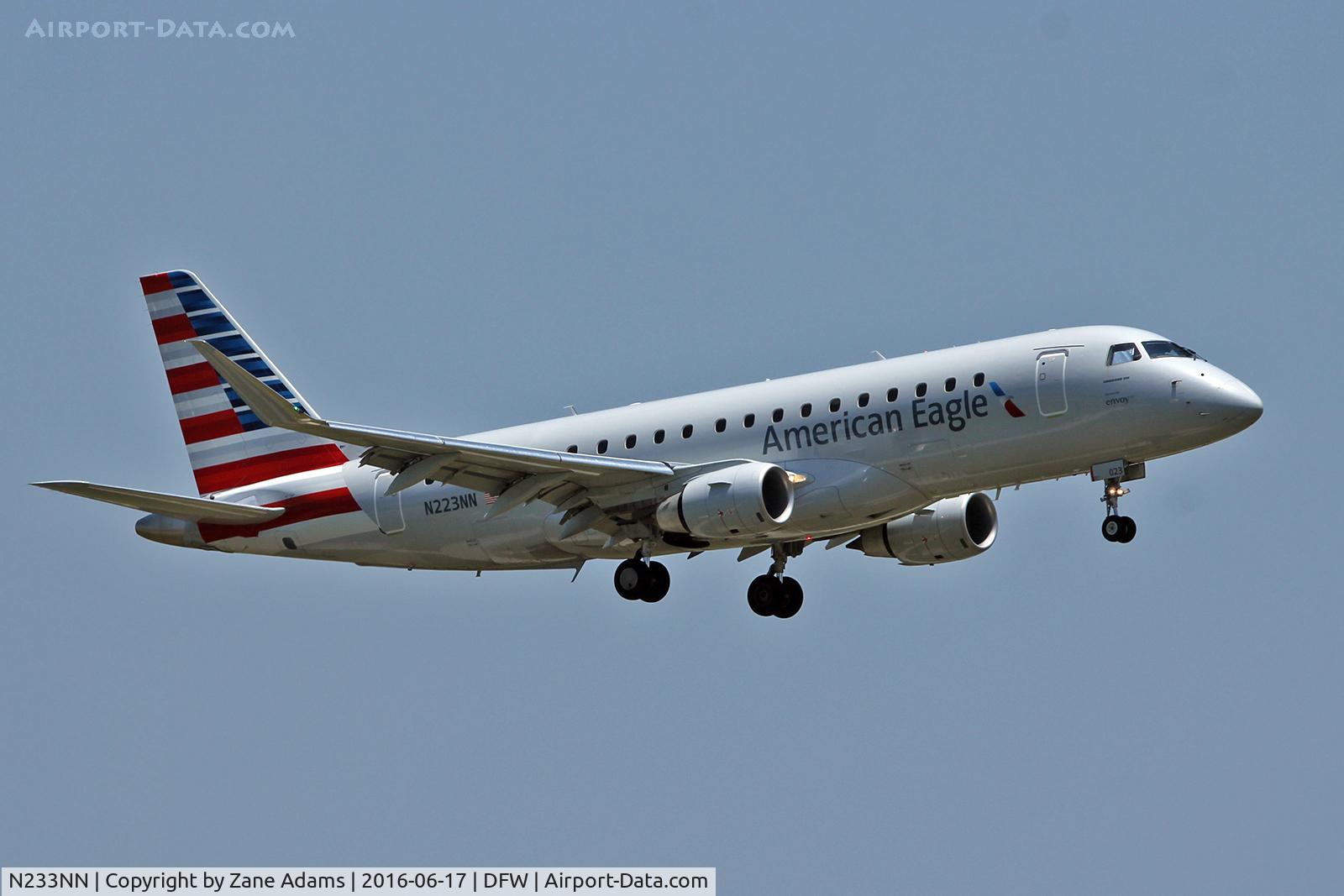 N233NN, 2016 Embraer 175LR (ERJ-170-200LR) C/N 17000561, At DFW Airport