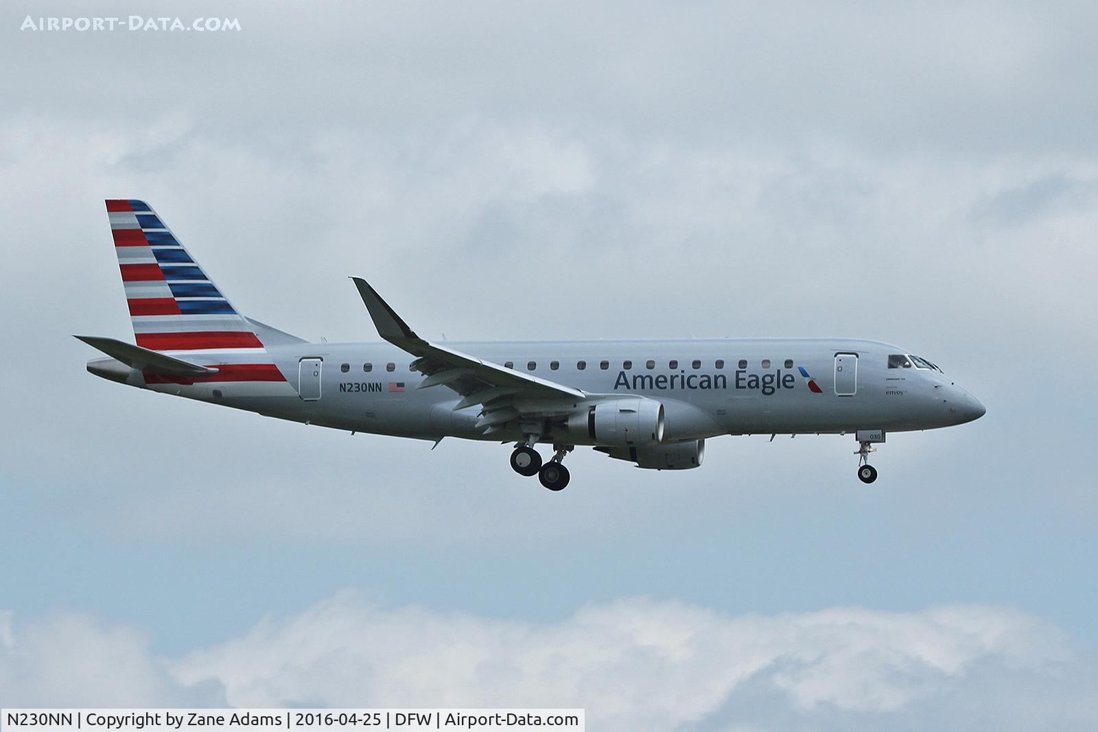 N230NN, 2016 Embraer 175LR (ERJ-170-200LR) C/N 17000550, At DFW Airport