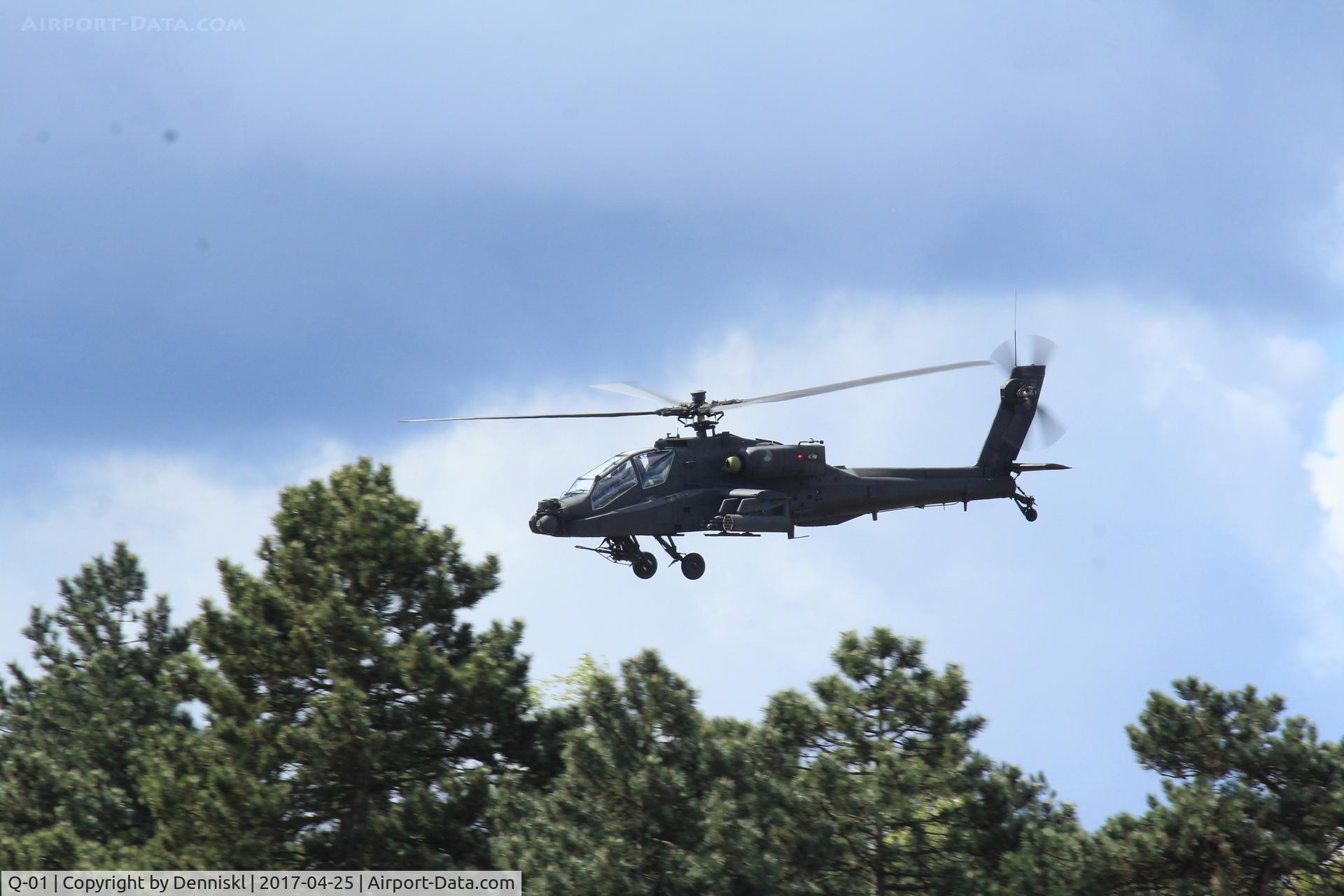 Q-01, Boeing AH-64DN Apache C/N DN001, At GLV-V, The Netherlands