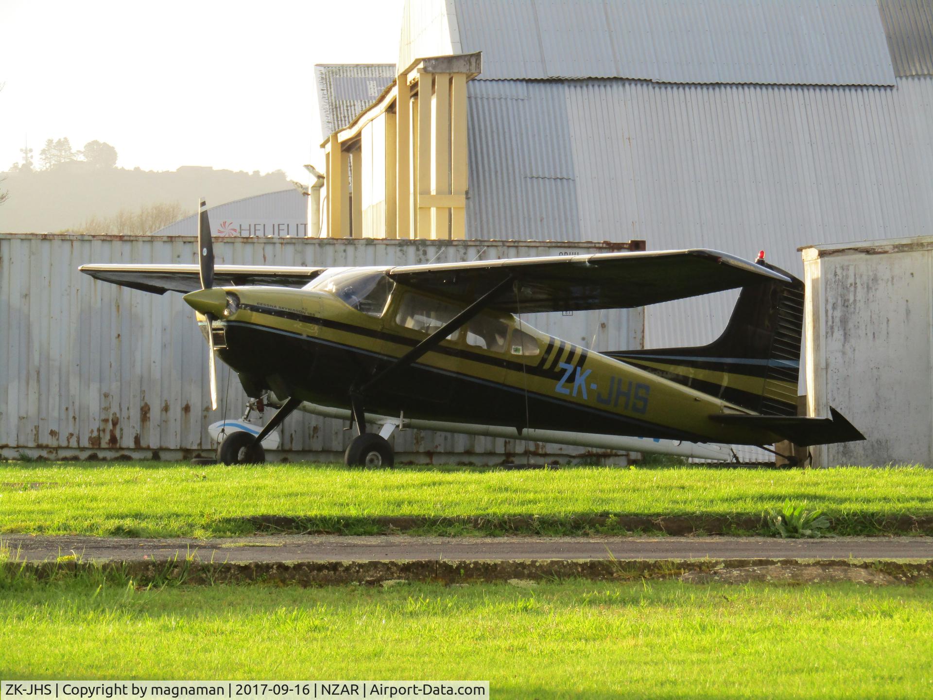 ZK-JHS, Cessna 185C Skywagon C/N 185-0677, with added ZK-