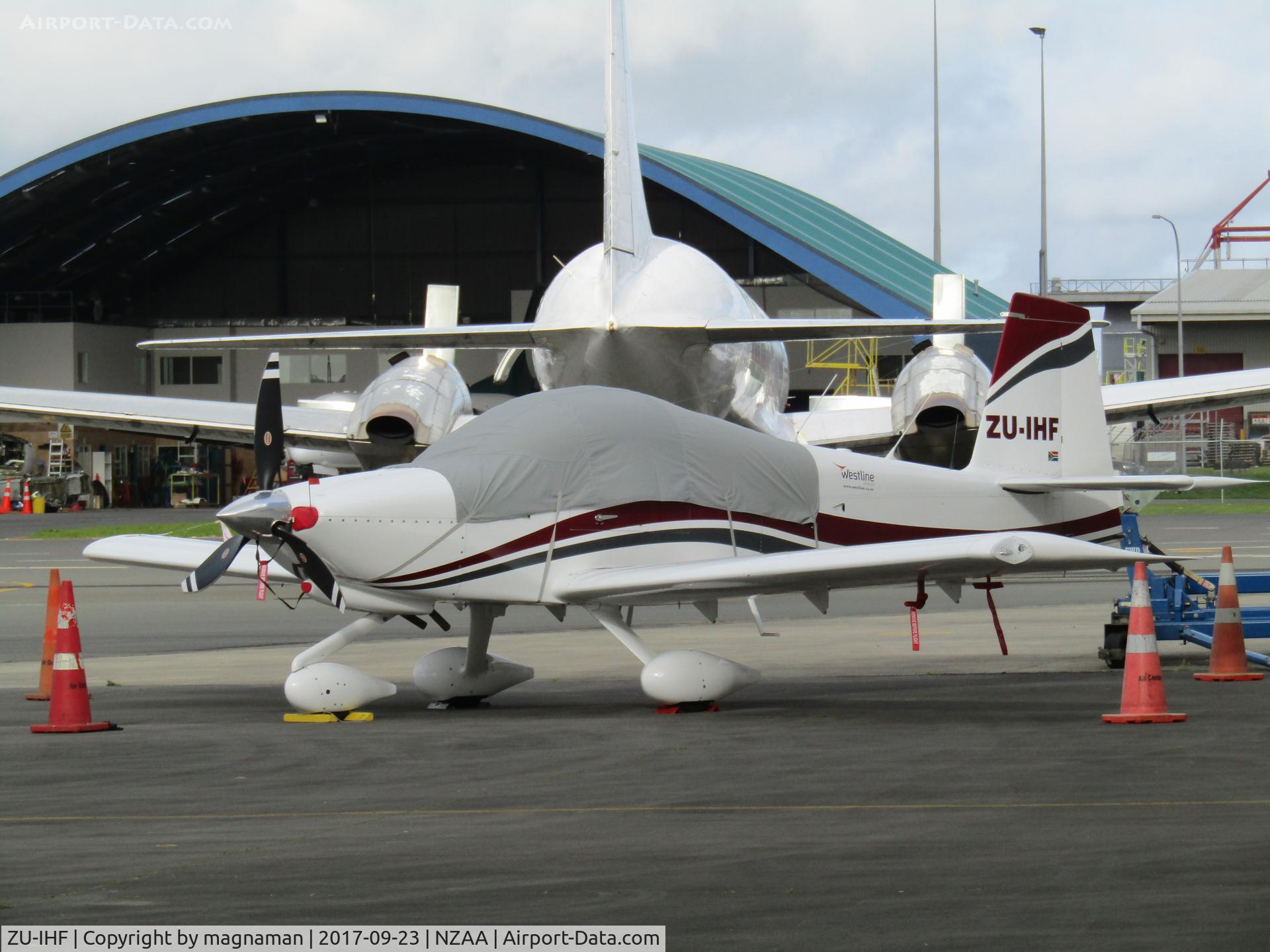 ZU-IHF, 2015 Vans RV-10 C/N 41582, c/n 41582 at NZAA on RTW trip