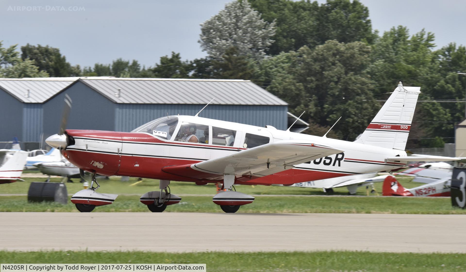N4205R, 1969 Piper PA-32-300 Cherokee Six Cherokee Six C/N 32-40570, Airventure 2017