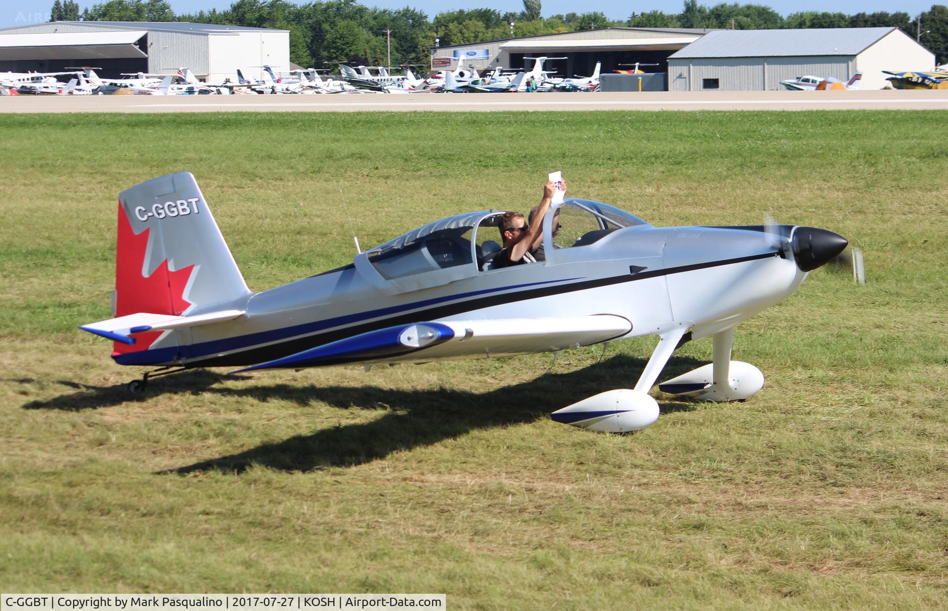 C-GGBT, 2015 Vans RV-7 C/N 72915, Vans RV-7