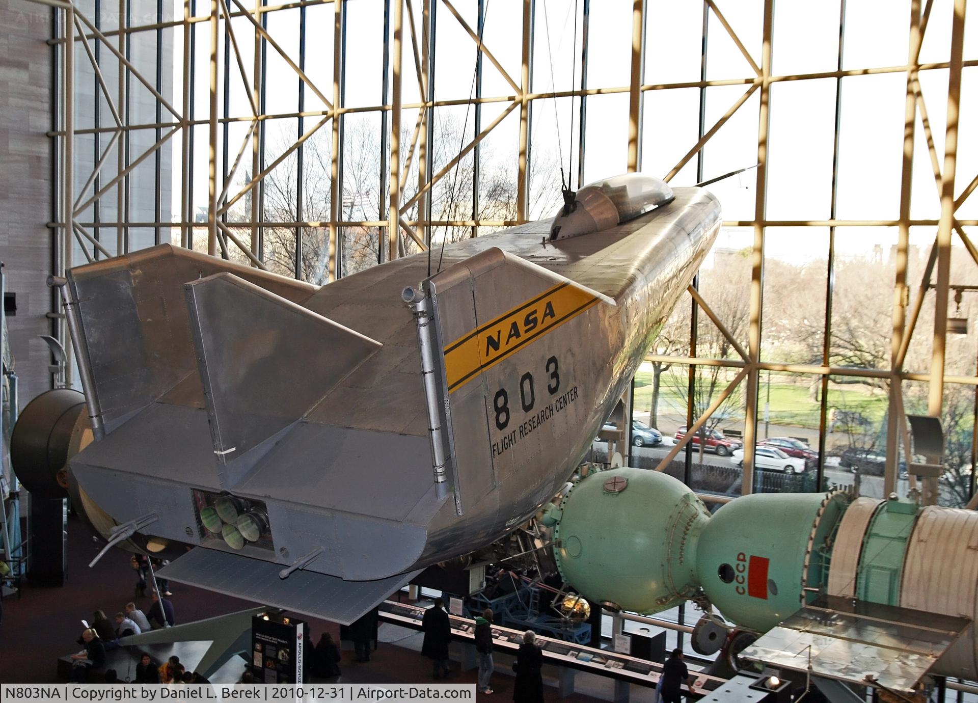 N803NA, 1970 Northrop M2-F3 C/N 1, The Northrop M2-F3 was rebuilt from the M2-F2, which first flew in 1967. The -F3 flew 1970-1972. It has been preserved at the National Air and Space Museum.