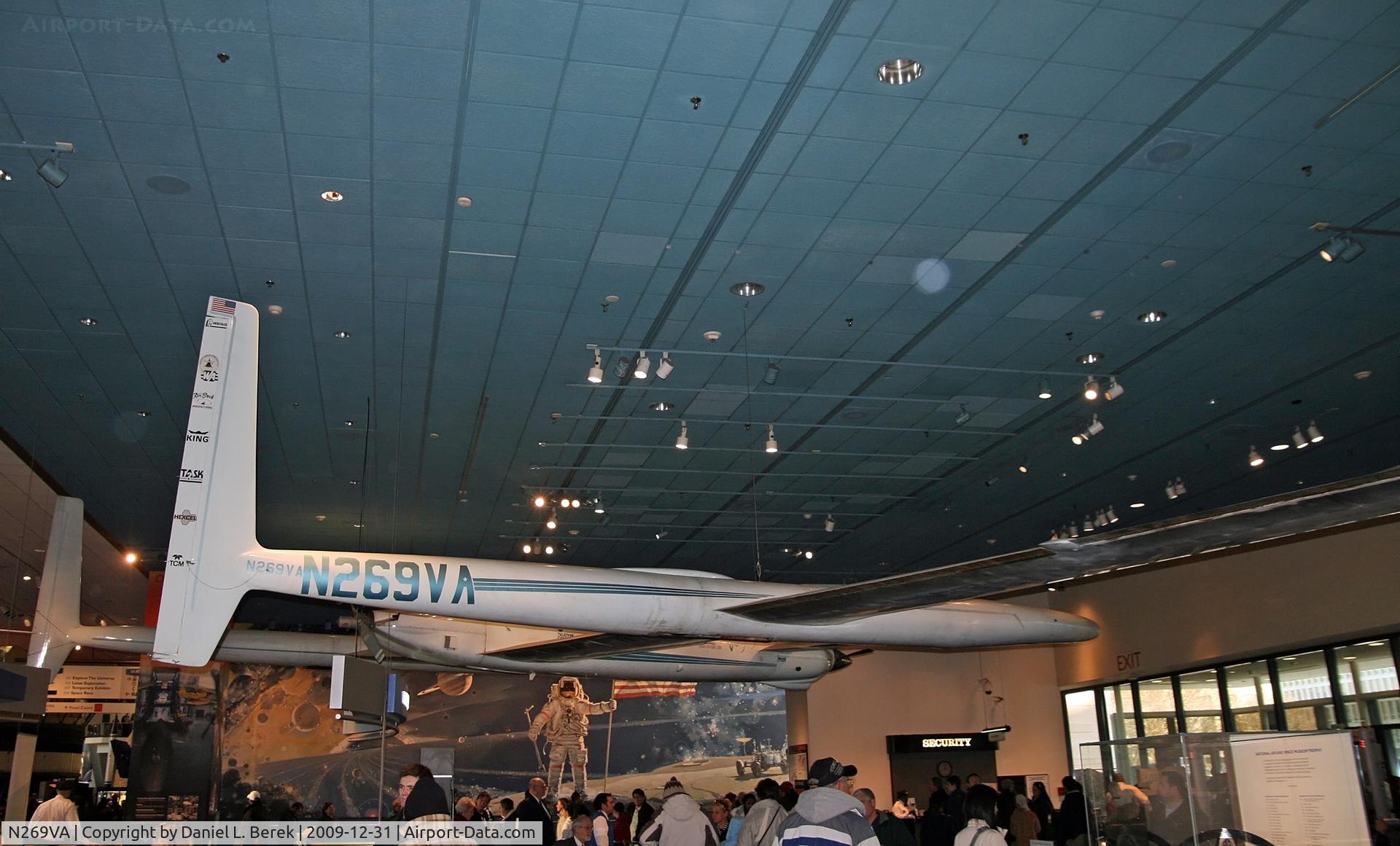 N269VA, Voyager Aircraft Inc Voyager 76 C/N 001, This aircraft circumnavigated the globe in a single historic nonstop flight.