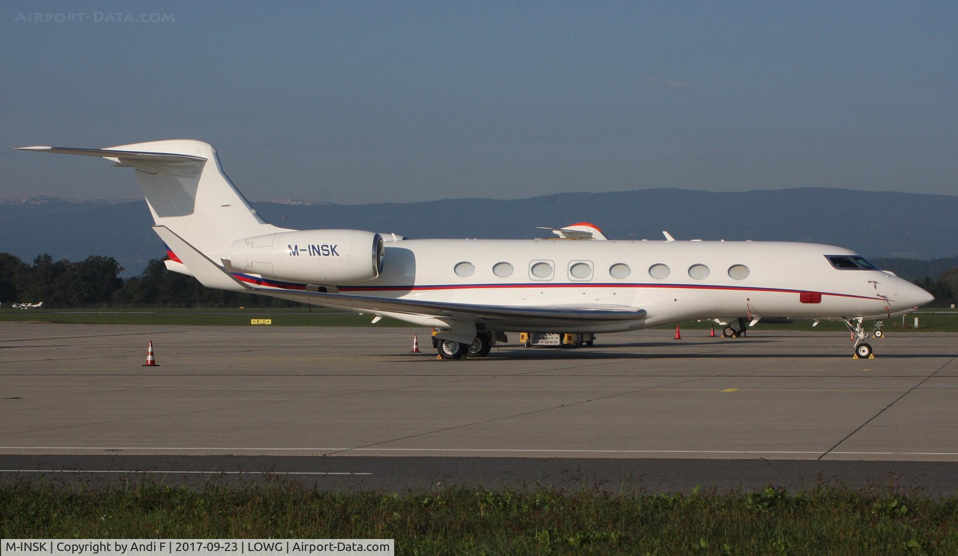 M-INSK, 2014 Gulfstream Aerospace G650 (G-VI) C/N 6096, VIP Jet Gulfstream G650