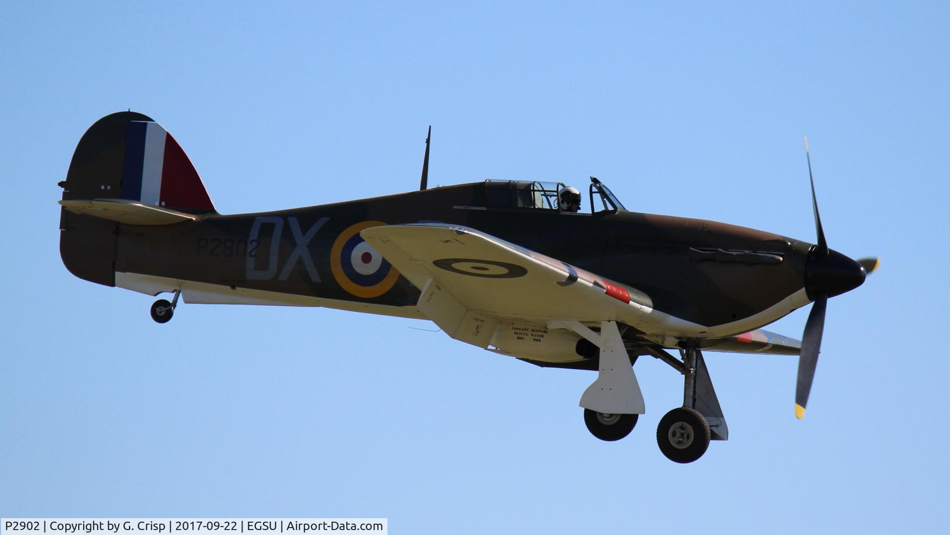 P2902, 1940 Hawker Hurricane I C/N P2902, Duxford, UK