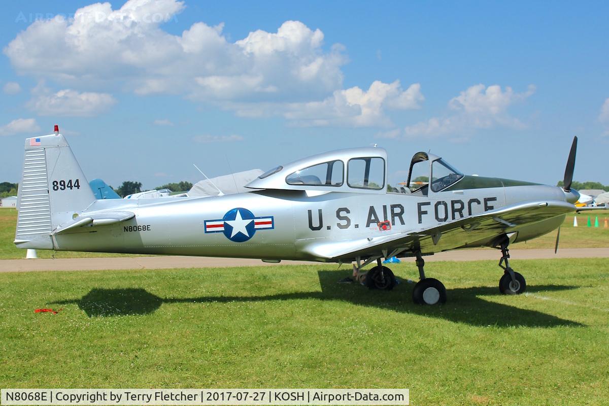 N8068E, 1960 Ryan Navion A C/N NAV-4-1650, at 2017 EAA AirVenture at Oshkosh