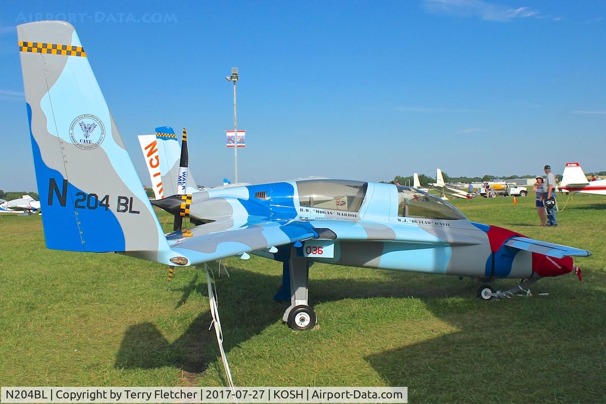 N204BL, 2012 Berkut 360 C/N WJO 003, At 2017 EAA AirVenture at Oshkosh