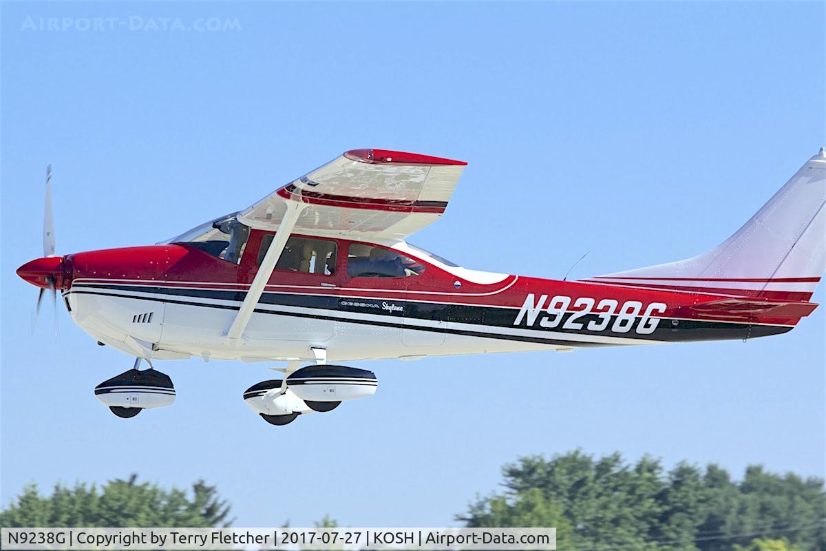 N9238G, 1971 Cessna 182N Skylane C/N 18260778, At 2017 EAA AirVenture at Oshkosh