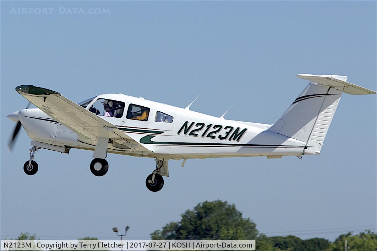 N2123M, 1979 Piper PA-28RT-201 Arrow IV C/N 28R-7918034, At 2017 EAA AirVenture at Oshkosh