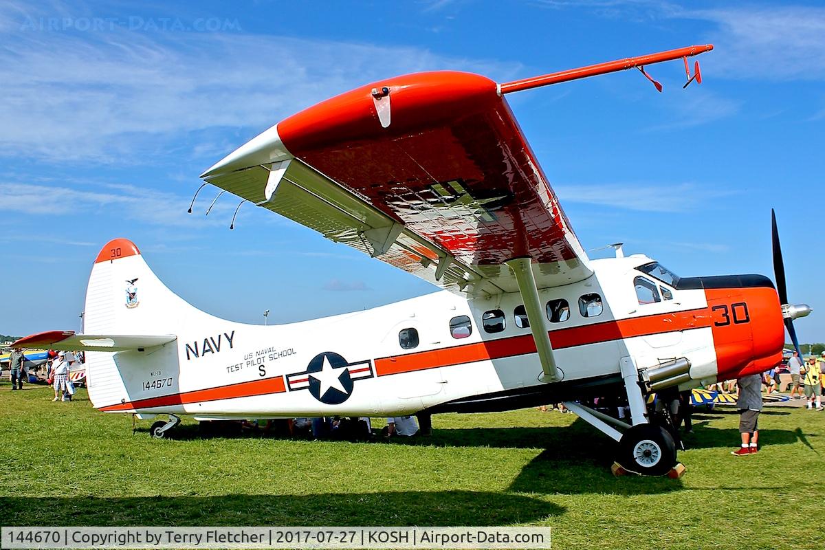144670, 1956 De Havilland Canada NU-1B Otter C/N 151, At 2017 EAA AirVenture at Oshkosh