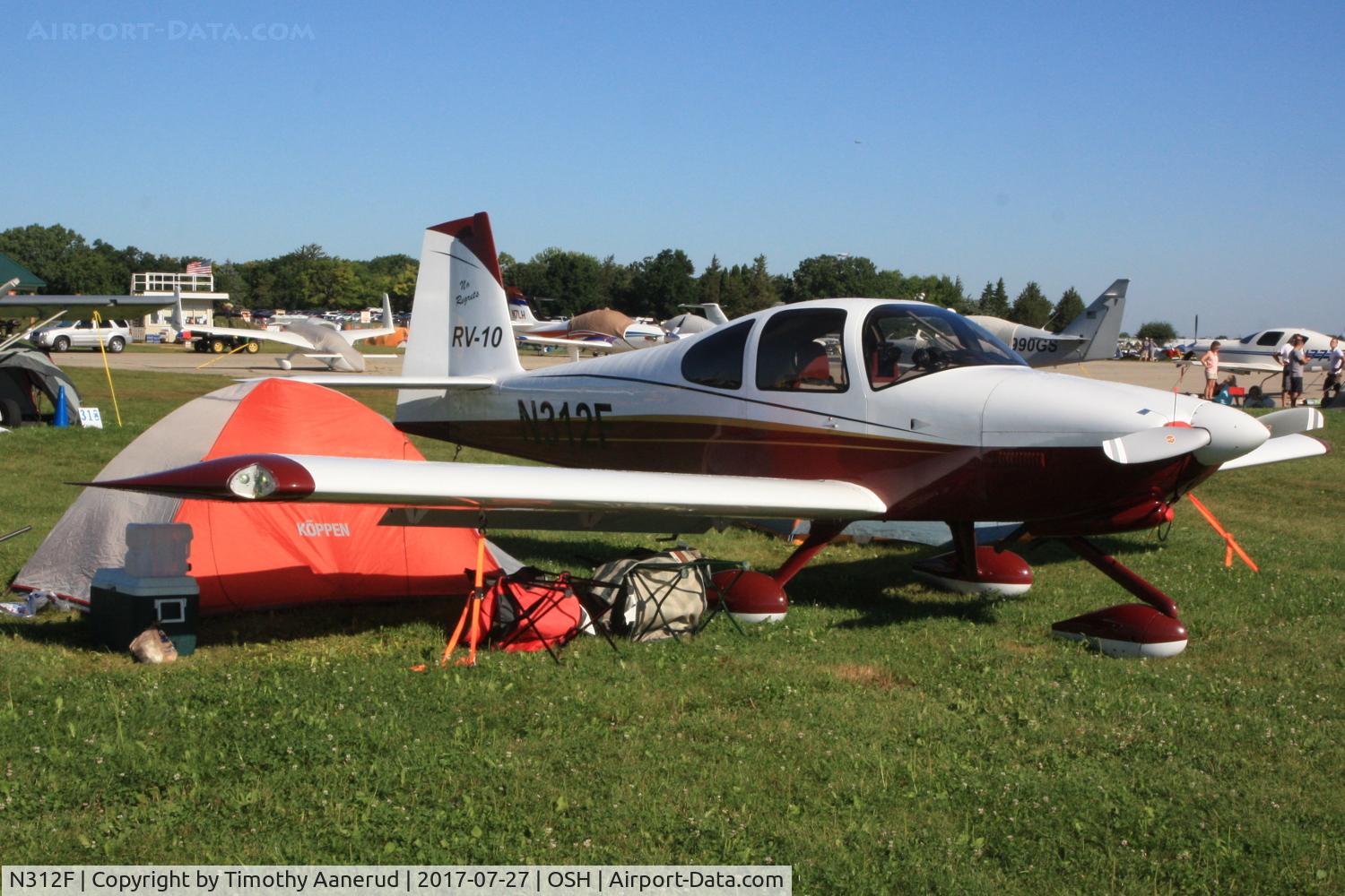 N312F, Vans RV-10 C/N 40192, 2008 Vans RV-10, c/n: 40192