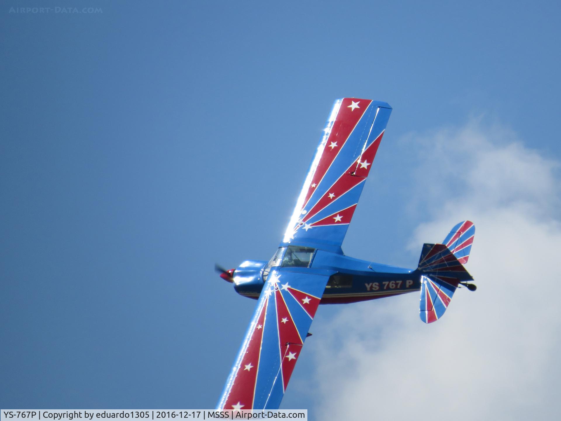 YS-767P, Bellanca Super Decathlon C/N 000000, taken at the first spotting day of ilopango