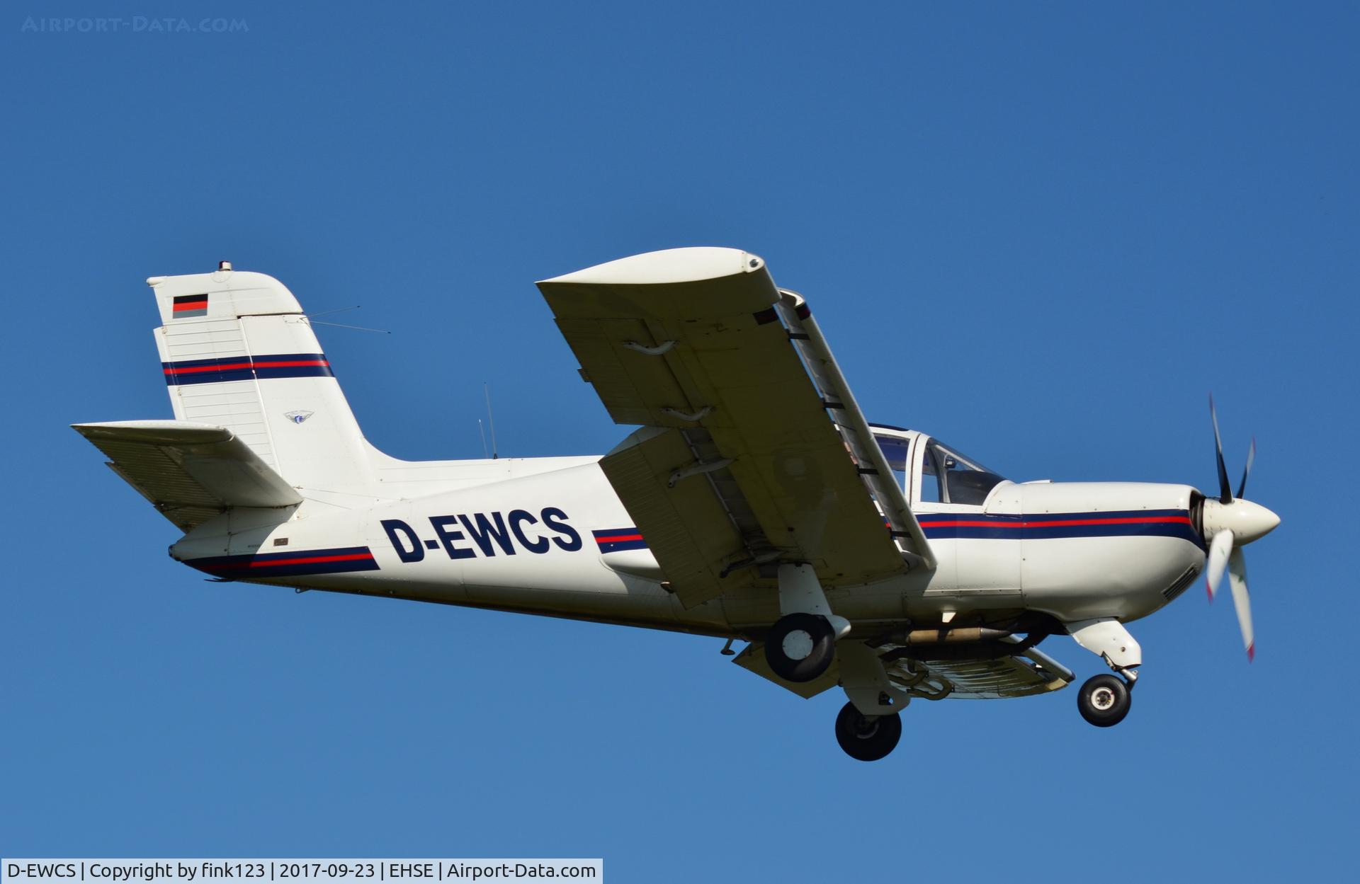 D-EWCS, Socata Rallye 235F C/N 13395, landing runway 07