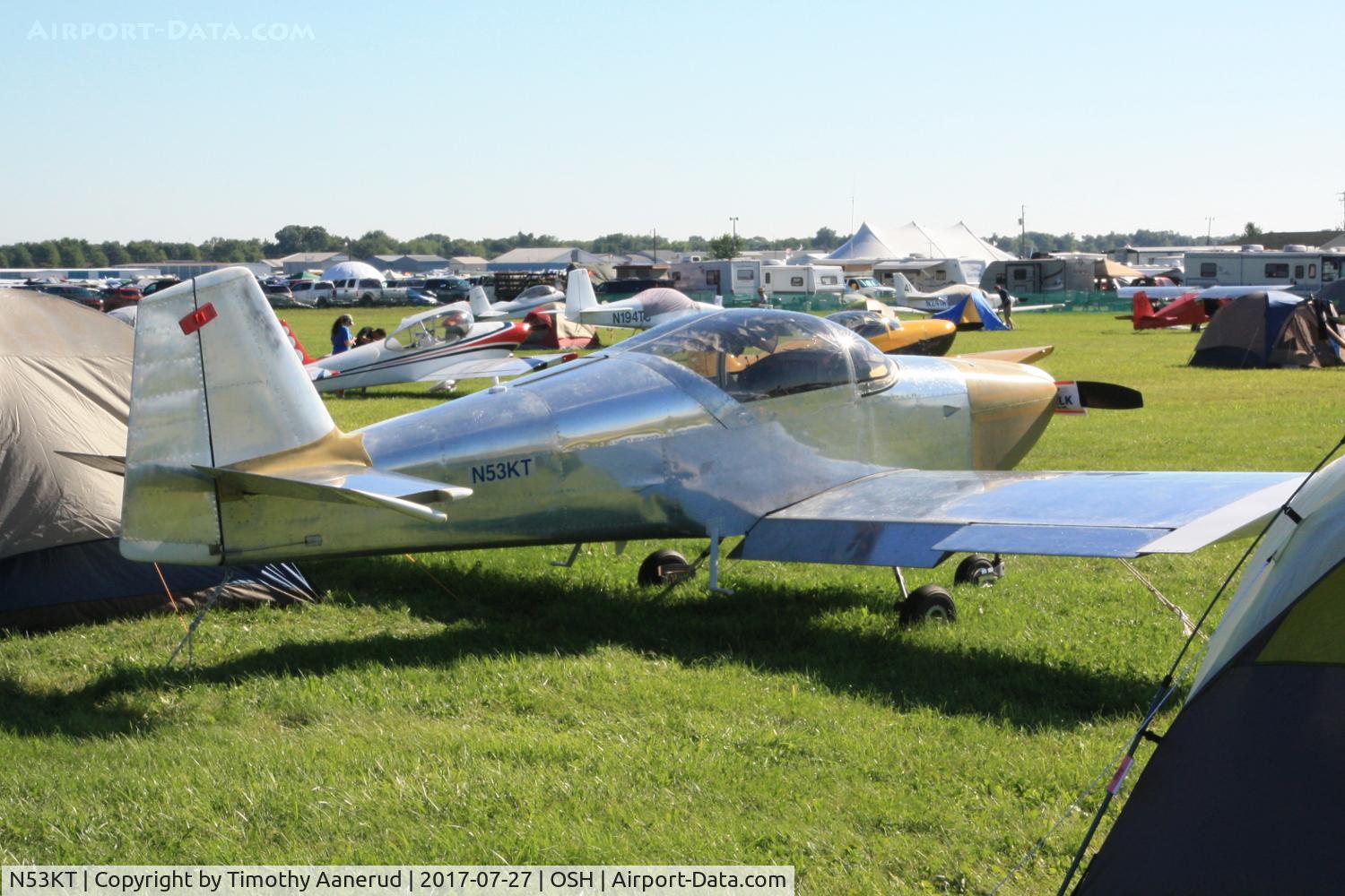N53KT, 1987 Vans RV-4 C/N 1239A, 2017 Vans RV-6A, c/n: 001