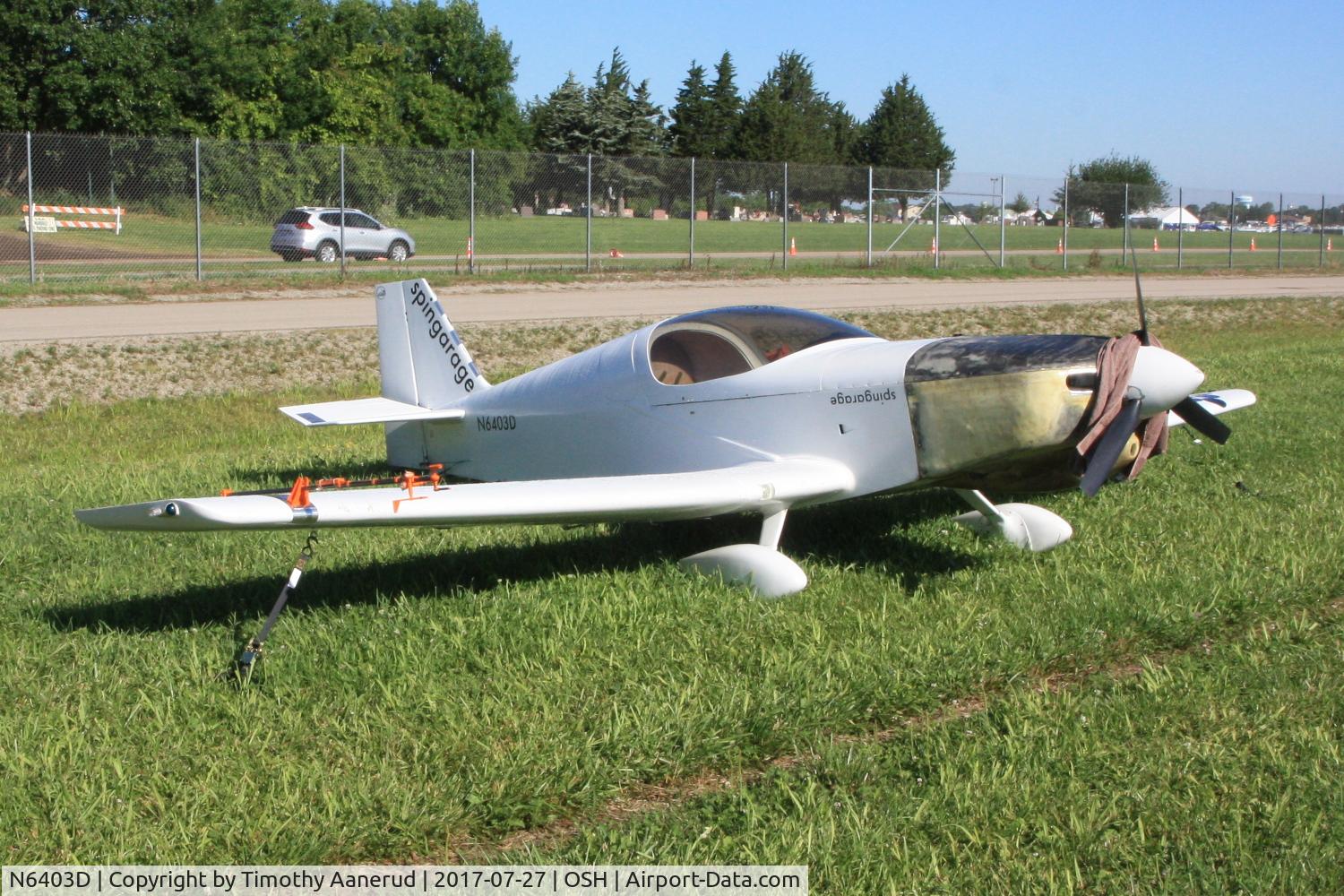 N6403D, 1999 Rand KR-2S C/N 220, 1999 Rand KR-2S, c/n: 220