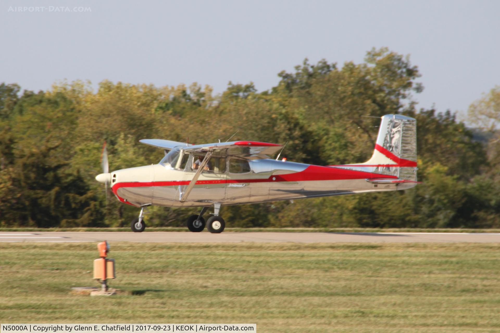 N5000A, 1955 Cessna 172 C/N 28000, Departing the fly in