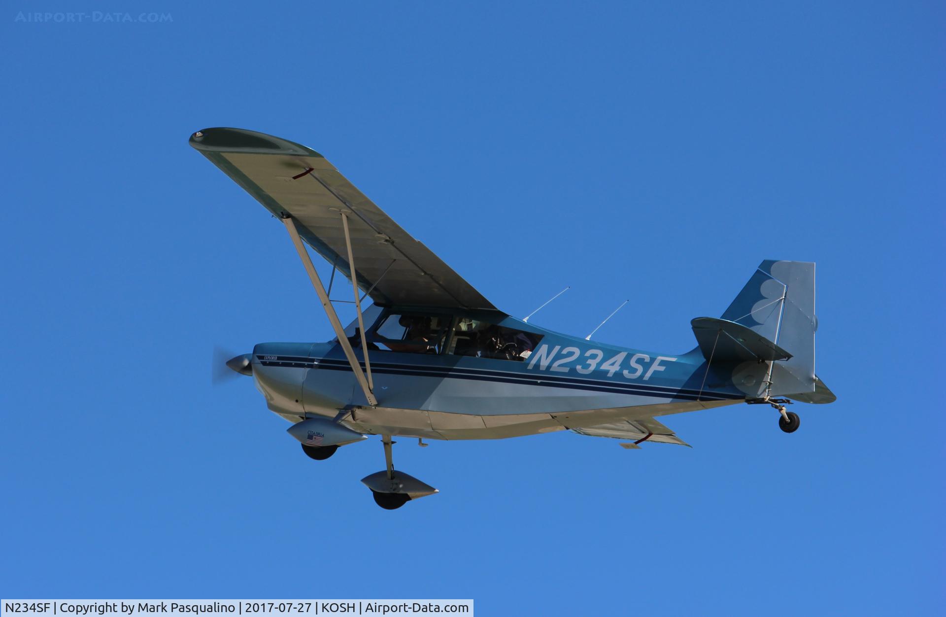 N234SF, 1999 American Champion 7GCBC C/N 1278-99, American Champion 7GCBC