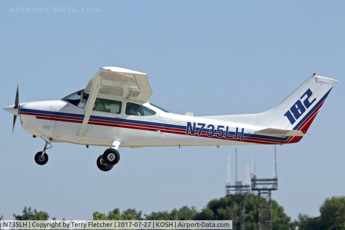 N735LH, Cessna 182Q Skylane C/N 18265505, At 2017 EAA AirVenture at Oshkosh