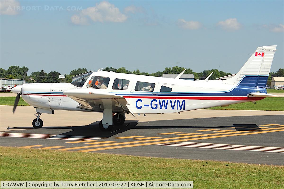 C-GWVM, 1976 Piper PA-32R-300 Cherokee Lance C/N 32R-7680100, At 2017 EAA AirVenture at Oshkosh