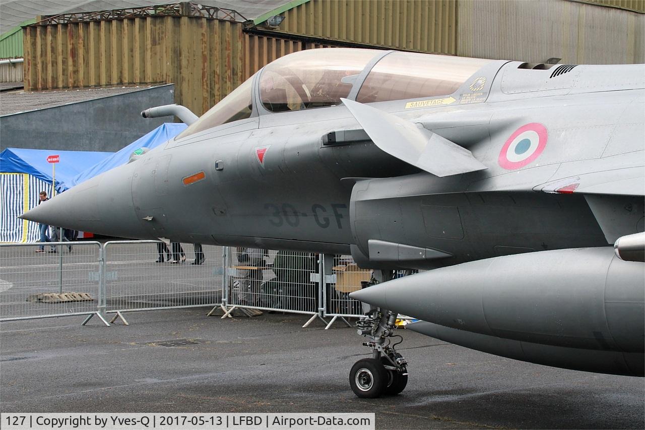 127, Dassault Rafale C C/N 127, Dassault Rafale C, Static display, Bordeaux-Mérignac Air Base 106 (LFBD-BOD) Open day 2017