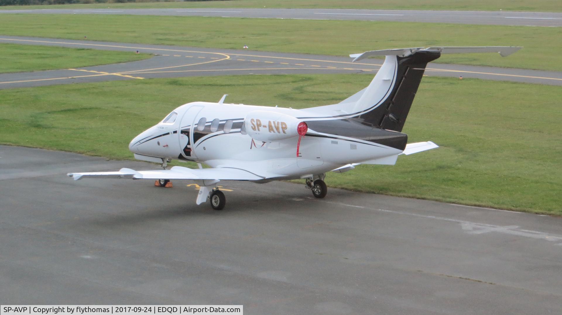 SP-AVP, 2009 Embraer EMB-500 Phenom 100 C/N 50000055, SP-AVP Bayreuth Airport