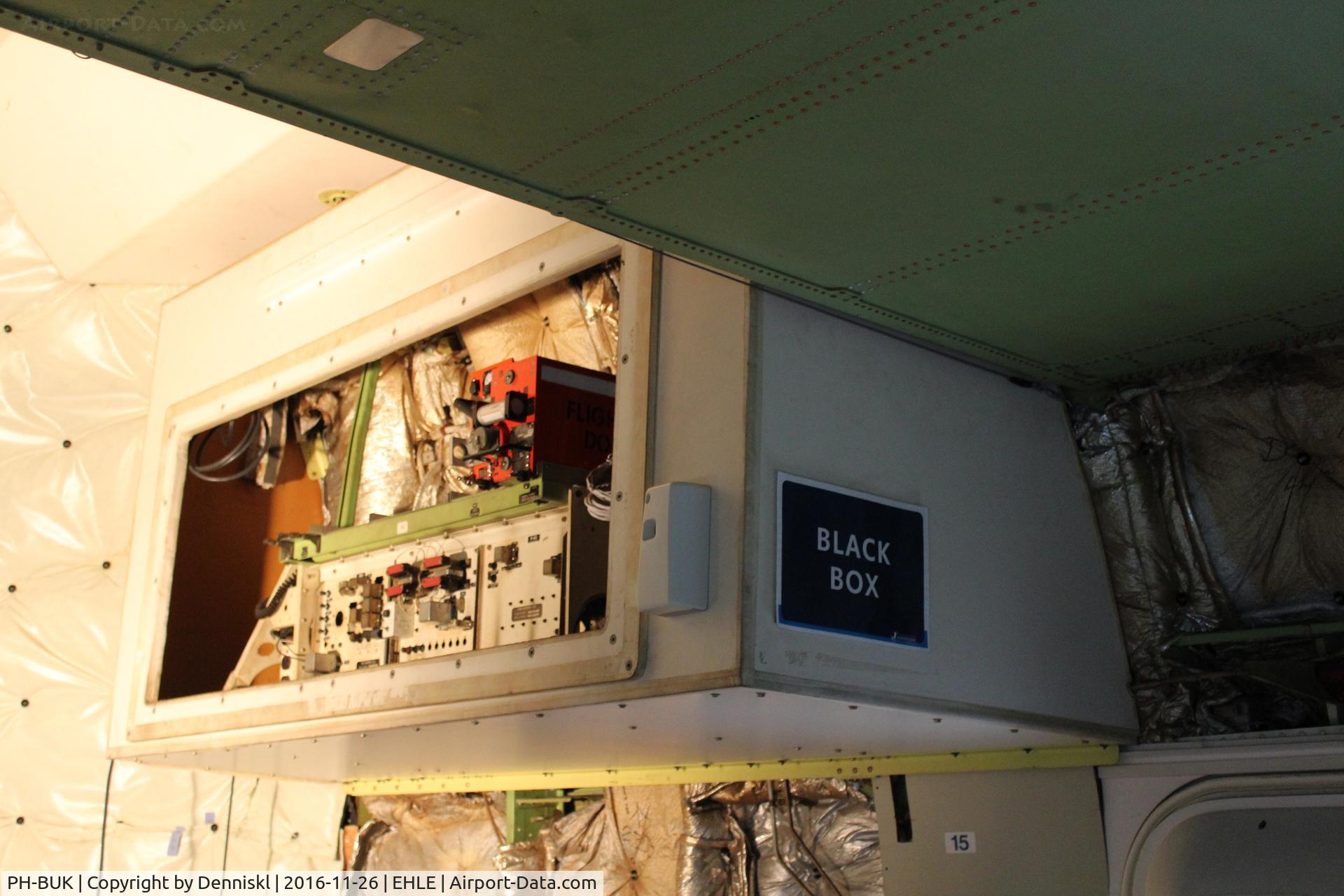 PH-BUK, 1978 Boeing 747-206B (SUD) C/N 21549, Black box in the cargo-hold