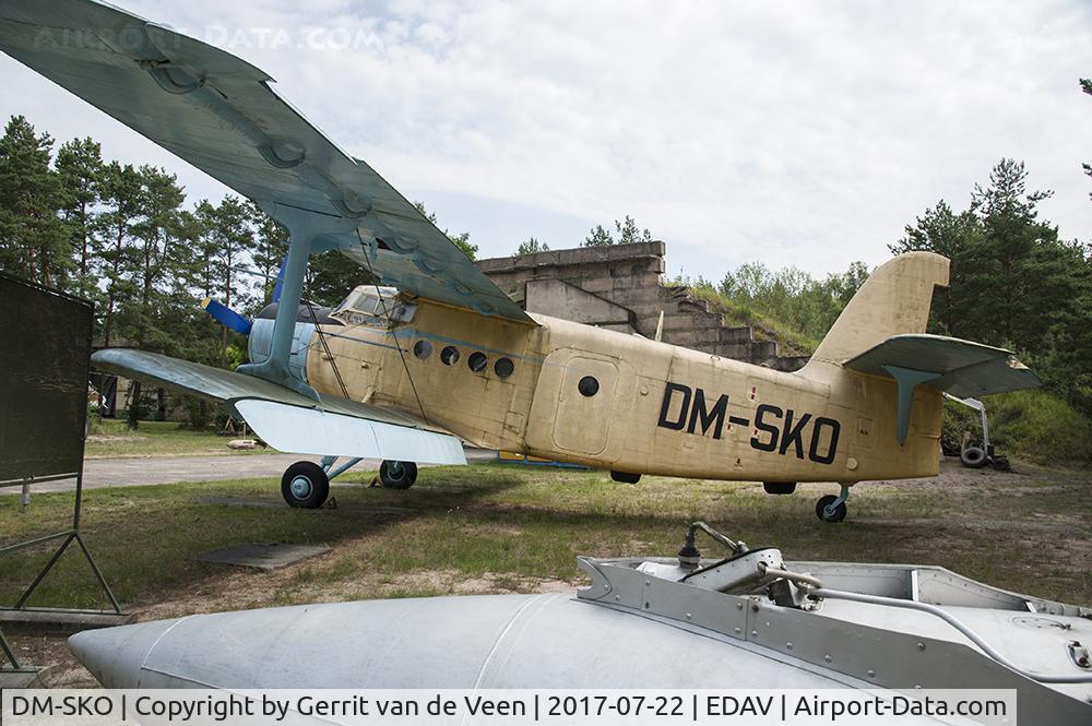 DM-SKO, Antonov An-2 C/N 114616, This An-2T has cn 1G63-32 and is ex 05 RED RA-05825 ex SovAF. Taken at Finow Germany