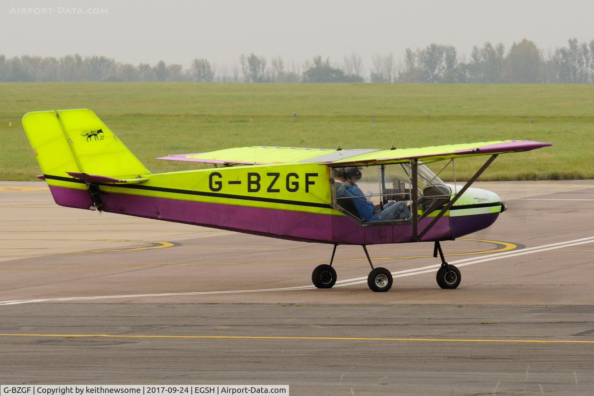 G-BZGF, 2000 Rans S-6ES Coyote II C/N PFA 204-13594, Nice Visitor.