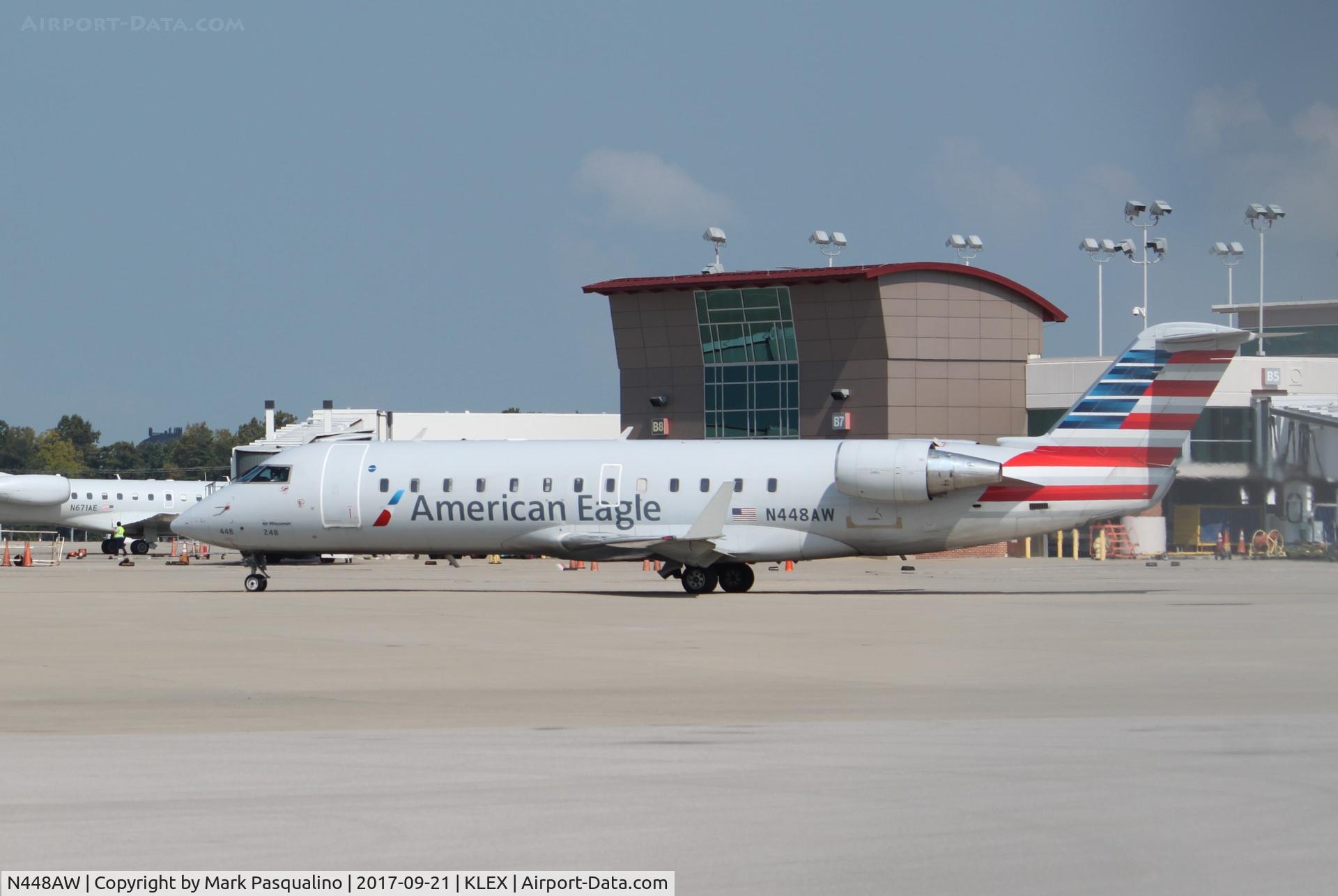 N448AW, 2003 Bombardier CRJ-200LR (CL-600-2B19) C/N 7814, CL-600-2B19