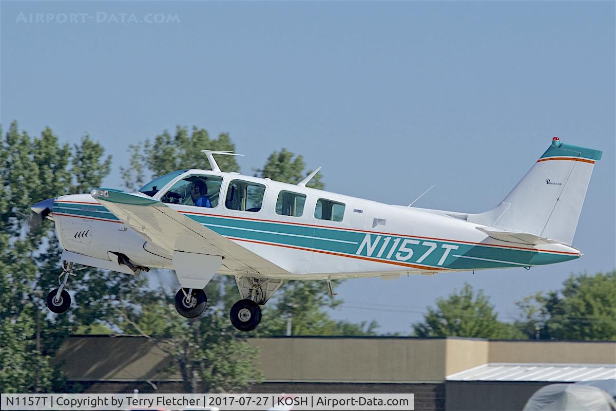 N1157T, 1975 Beech A36 Bonanza 36 C/N E-640, At 2017 EAA AirVenture at Oshkosh