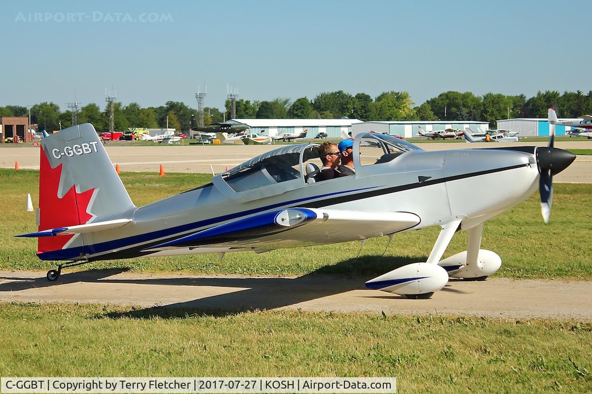 C-GGBT, 2015 Vans RV-7 C/N 72915, At 2017 EAA AirVenture at Oshkosh